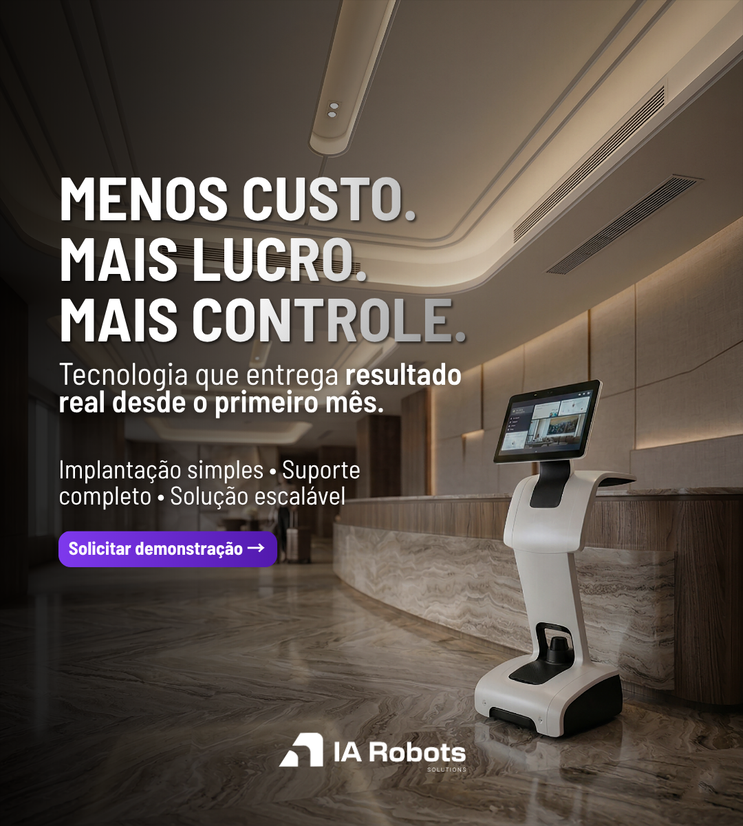 Banner de resultado operacional IA Robots